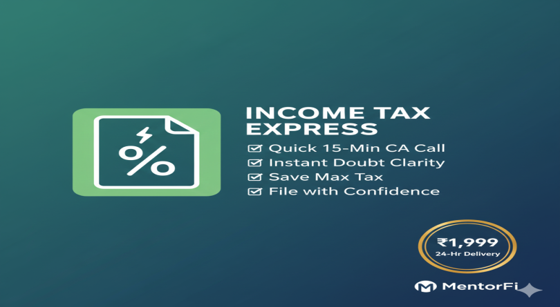 ⚡ Income Tax Express (Quick Query)