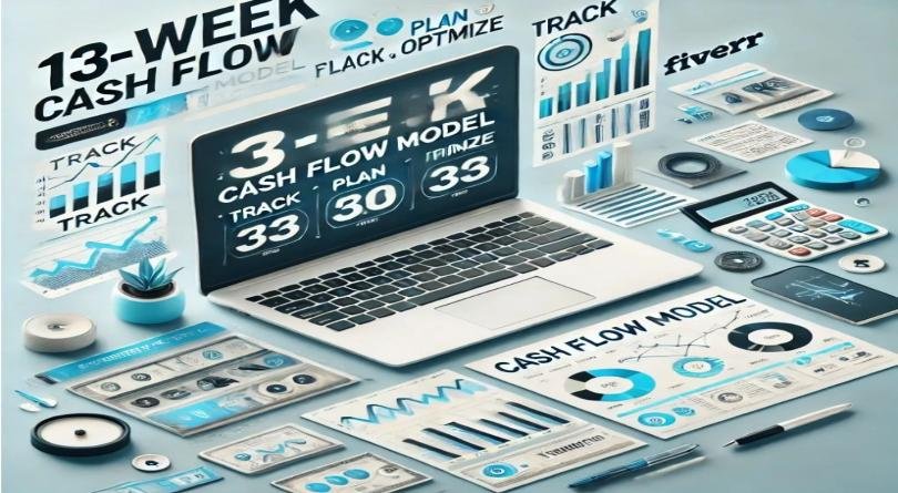 I will build a 13week cash flow model to optimize your small business finances