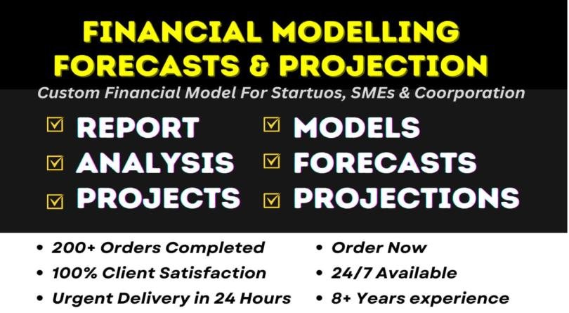 I will build excel financial models, forecasting, budget, projections, analysis reports