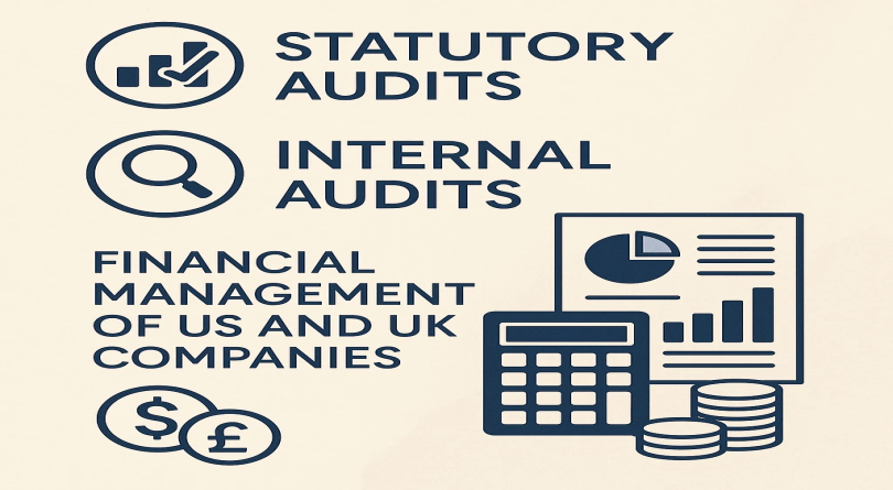 I will do statutory internal tax audits as well as financial management